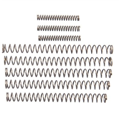 Mejora tu M&P con los muelles de retroceso Wolff: calibra la potencia para cargas ligeras o pesadas y optimiza la recuperación en competición.