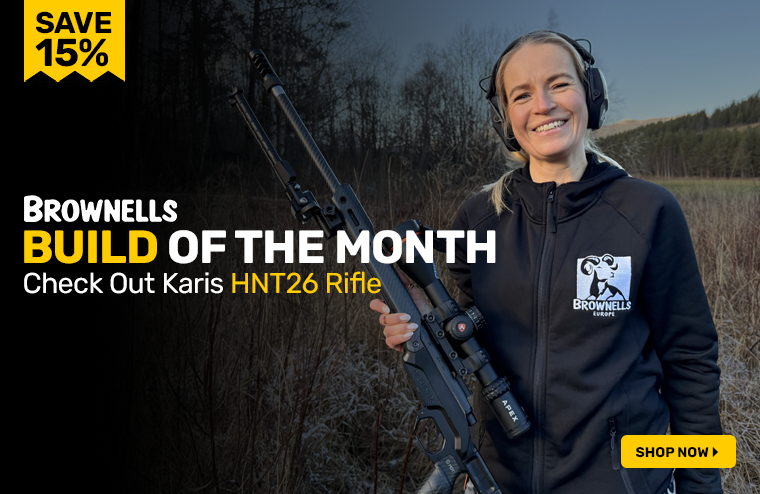 BUILT, not bought: KARI from NORWAY presents her Ultralight Hunting Rifle