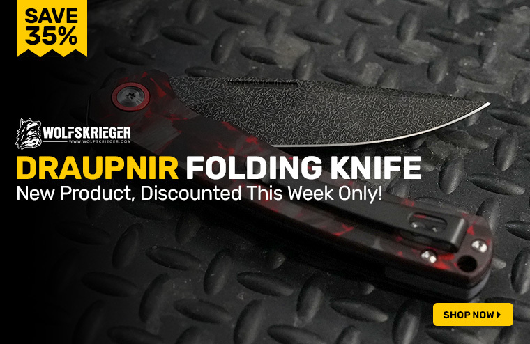 Wolfskrieger Draupnir Knive Sale -35%